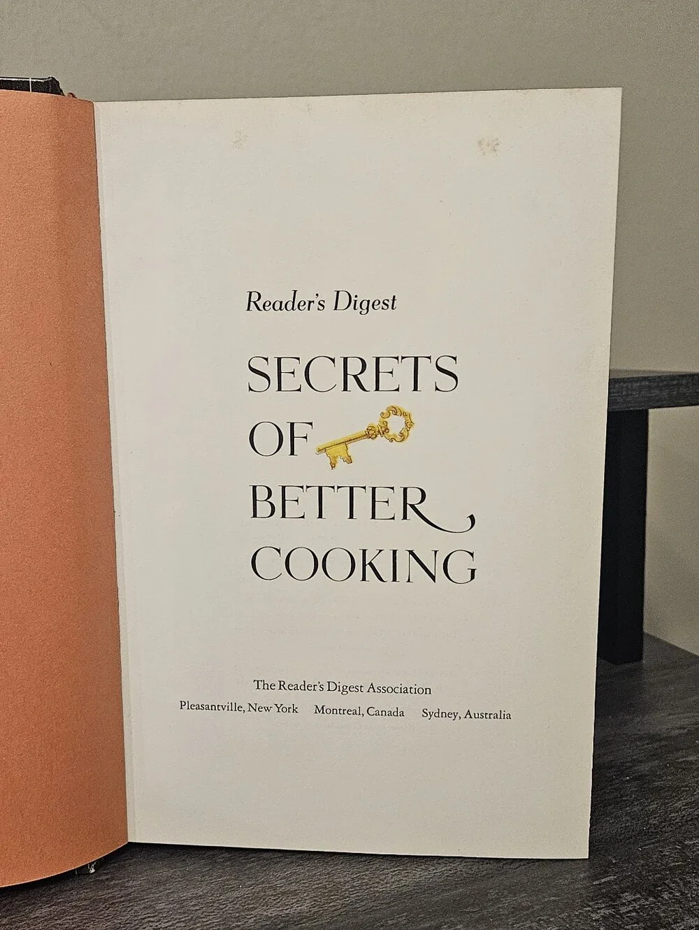 Vintage 1973 Reader’s Digest Secrets of Better Cooking Hardcover Cookbook